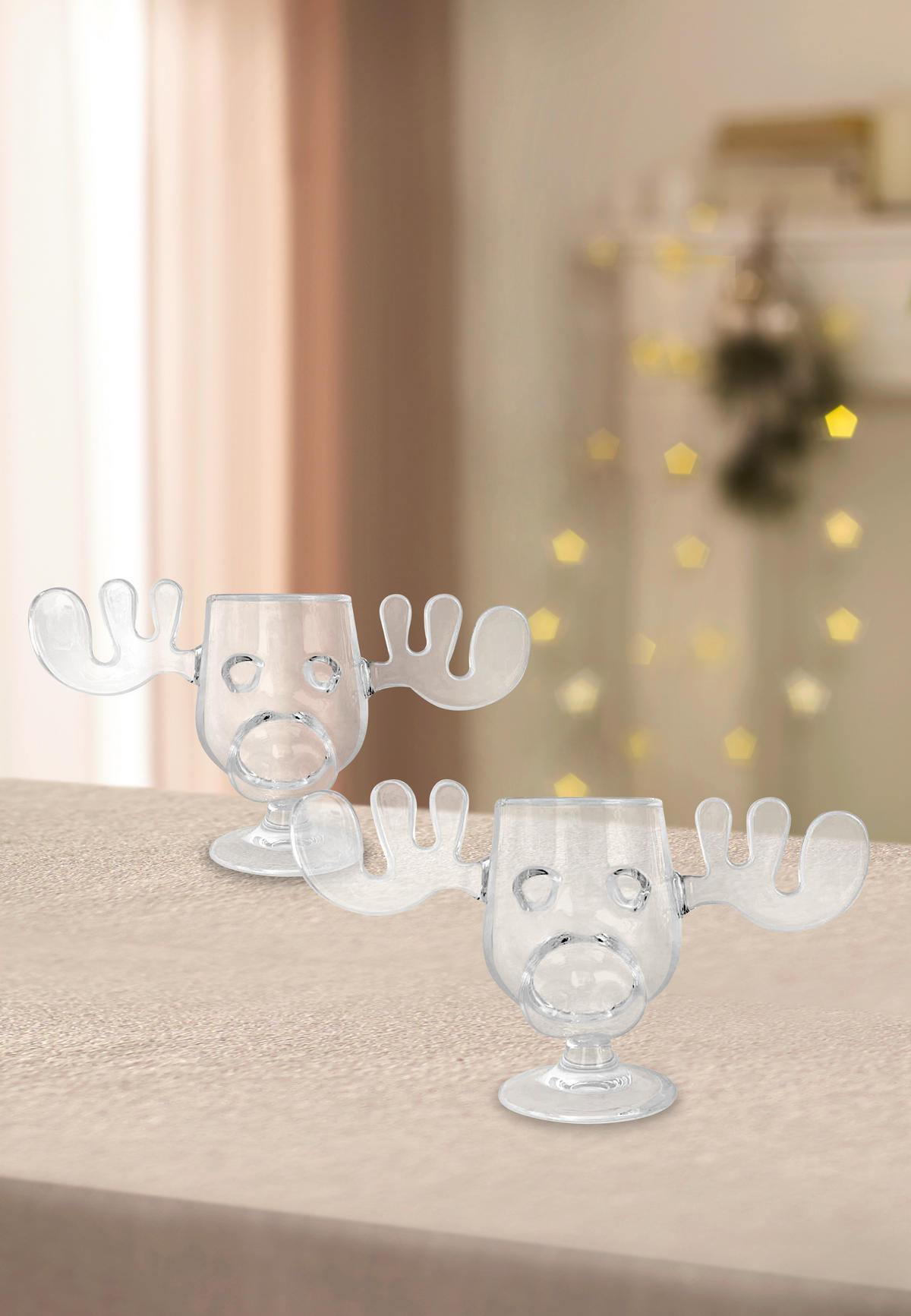 POHÁR 220 ml  - átlátszó, Lifestyle, Üveg (20,5/10/11,5cm) - X-Mas