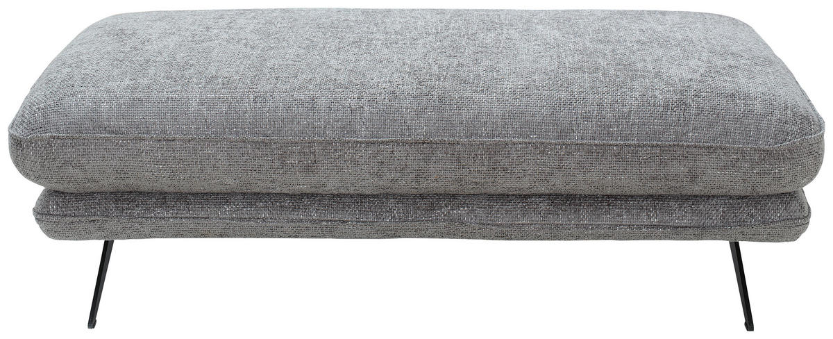 COLȚAR, textil, gri, 309/182 cm - negru/gri, Design, metal/textil (309/182cm) - Stylife