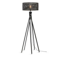 STOJACÍ LAMPA, 53/53/146 cm - černá, Trend (53/53/146cm) - Good & Mojo