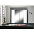 SCHWEBETÜRENSCHRANK 2-türig Weiß - Alufarben/Weiß, Design, Glas/Holzwerkstoff (250/216/68cm) - Hom`in SCHWEBETÜRENSCHRANK 2-türig Weiß - Alufarben/Weiß, Design, Glas/Holzwerkstoff (250/216/68cm) - Hom`in