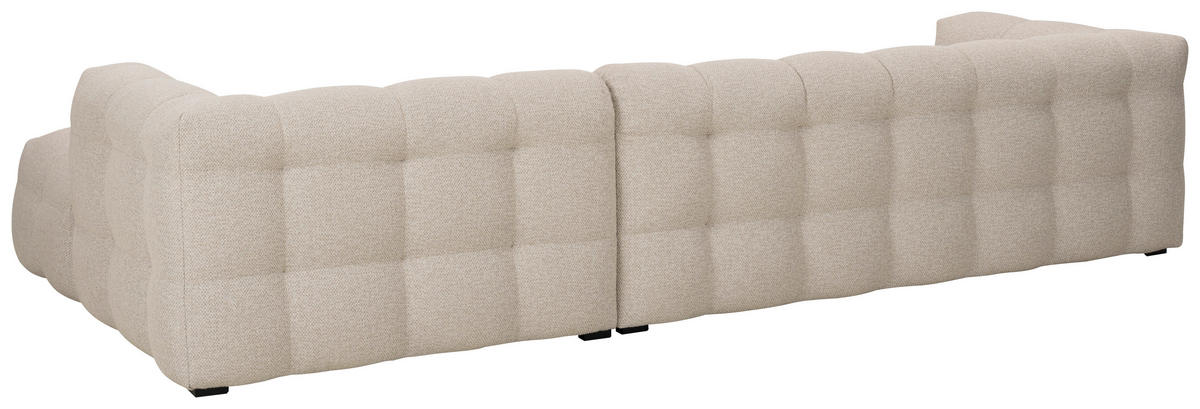 SOFFA i beige  - beige/svart, Design, metall/trä (354/68/105-170cm) - Johann Jakob