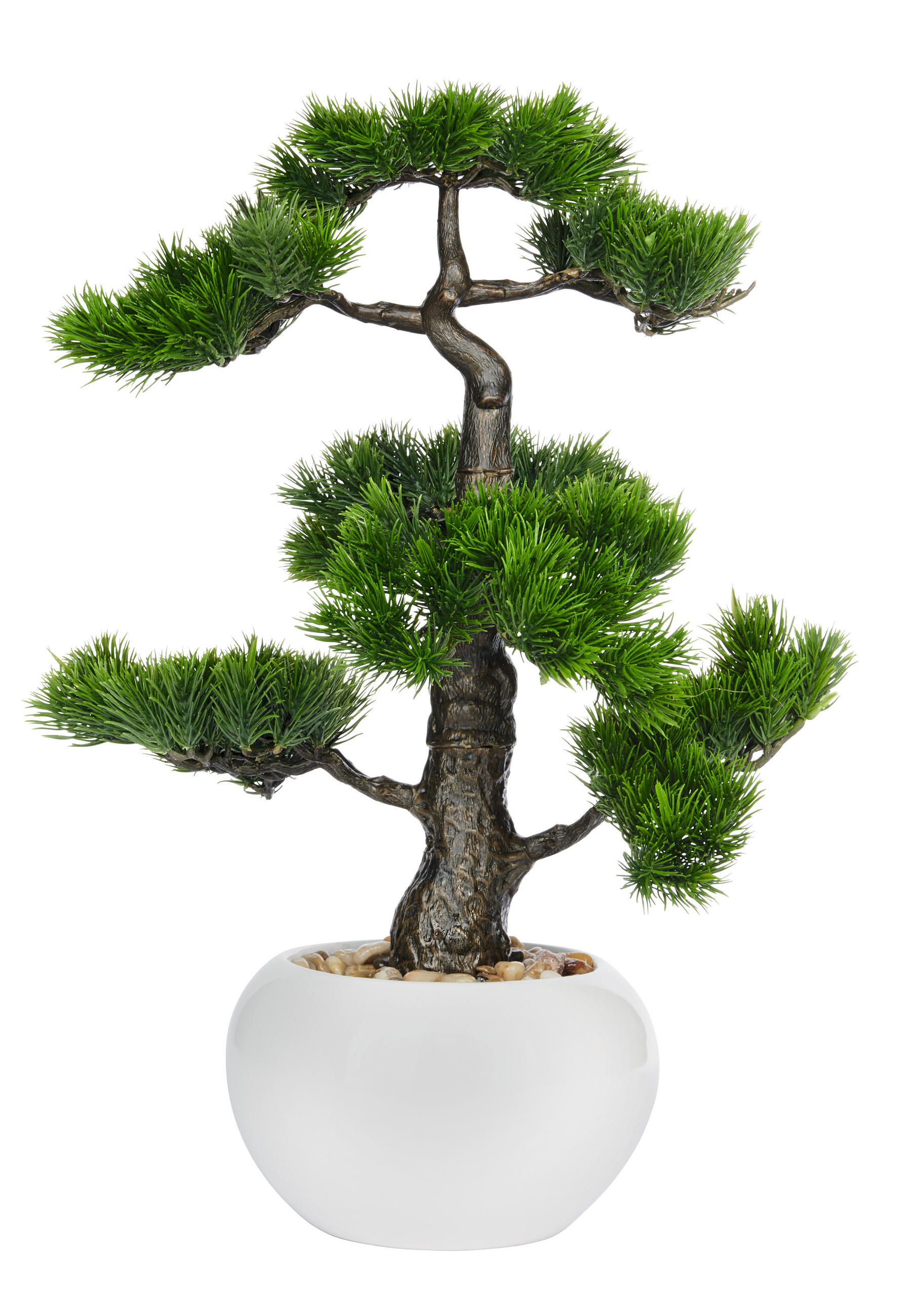 BONSAI - zelena/braon, Osnovno, tekstil/plastika (38cm)