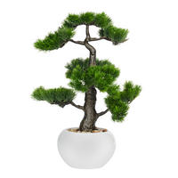 BONSAI - zelena/braon, Osnovno, tekstil/plastika (38cm)