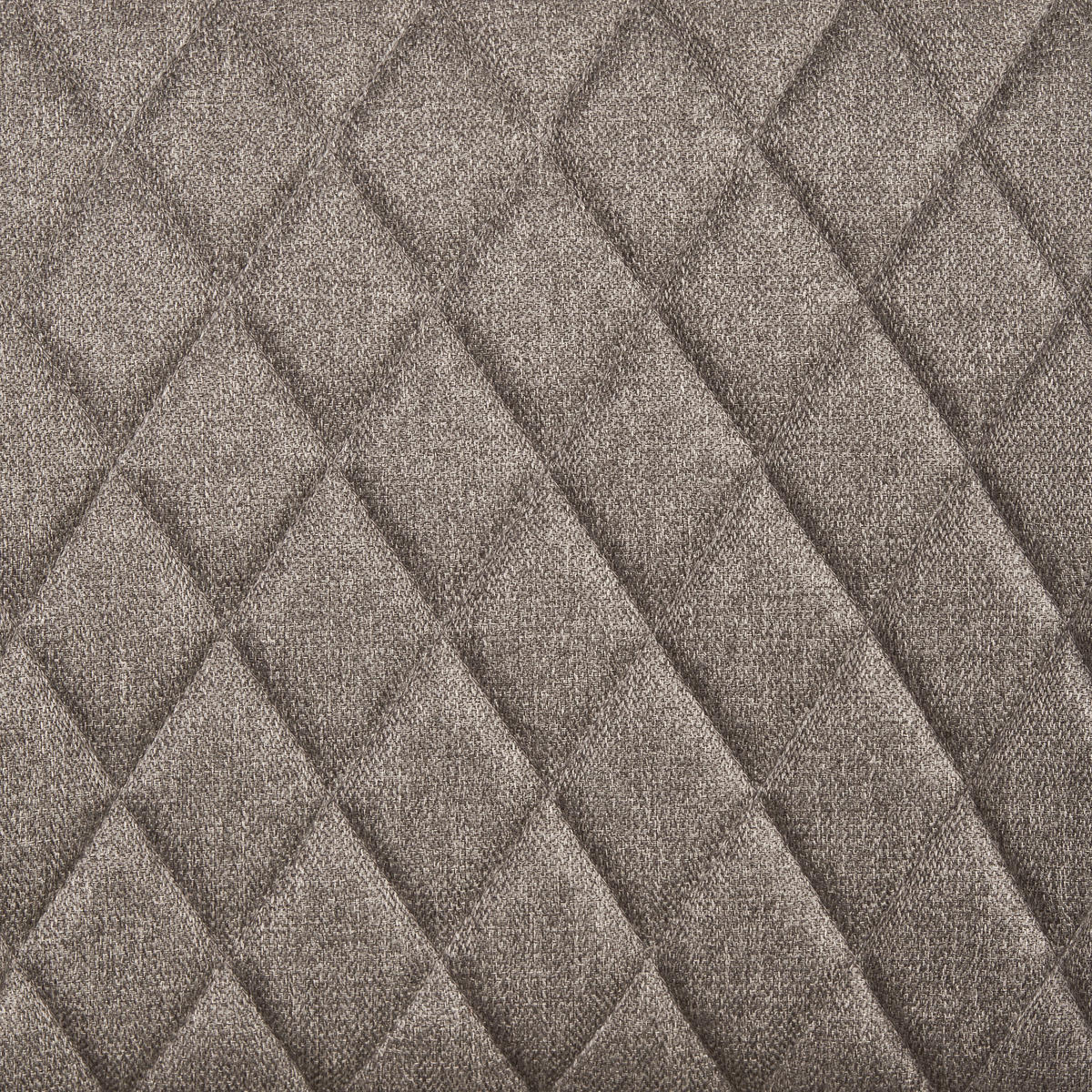 ARMLEHNSTUHL  in Eisen Leinenoptik  - Hellbraun/Schwarz, KONVENTIONELL, Holz/Textil (57/85.5/60cm) - MID.YOU