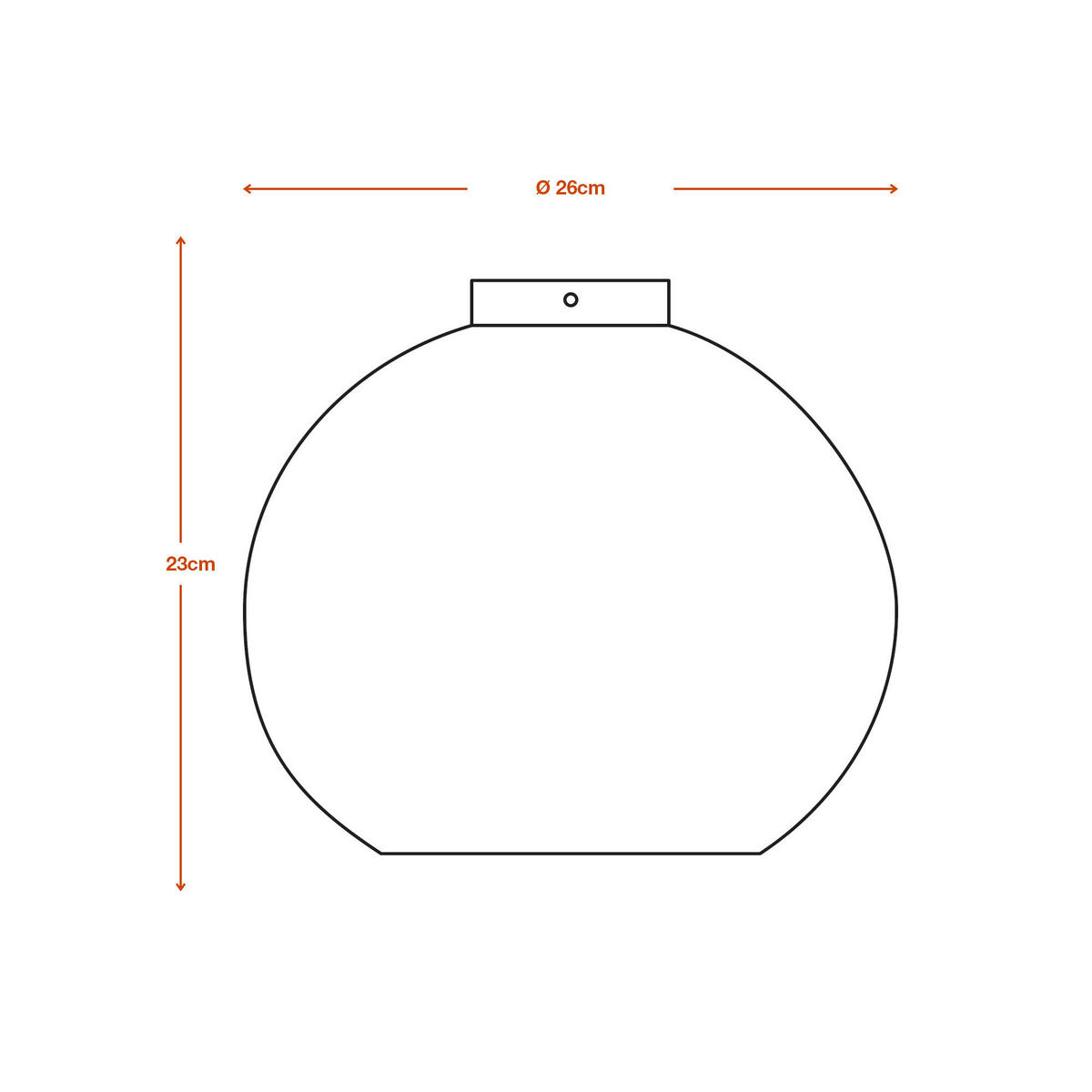 DECKENLEUCHTE 26/23 cm   - KONVENTIONELL (26/23cm) - Ledvance