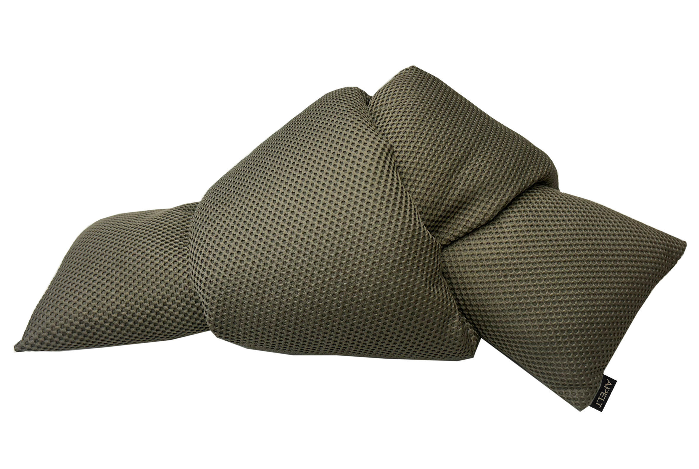 MULTIFUNKTIONSKISSEN 31/53 cm  - Grün, Basics, Textil (31/53cm) - Apelt