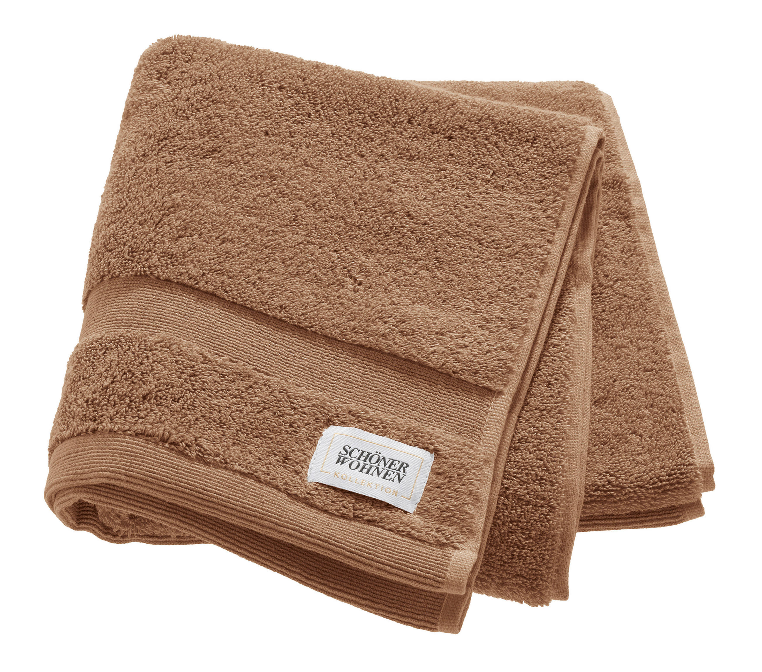 Schöner Wohnen Handtuch Sw-Cuddly Braun 50x100 cm