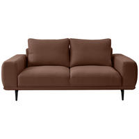 DVOSJED tekstil  smeđa    - crna/smeđa, Moderno, tekstil/metal (202/89/115cm) - MID.YOU