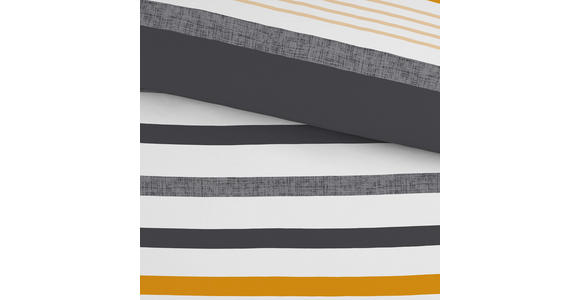 BETTWÄSCHE Renforcé 140/200 cm  - Gelb, Basics, Textil (140/200cm) - Novel