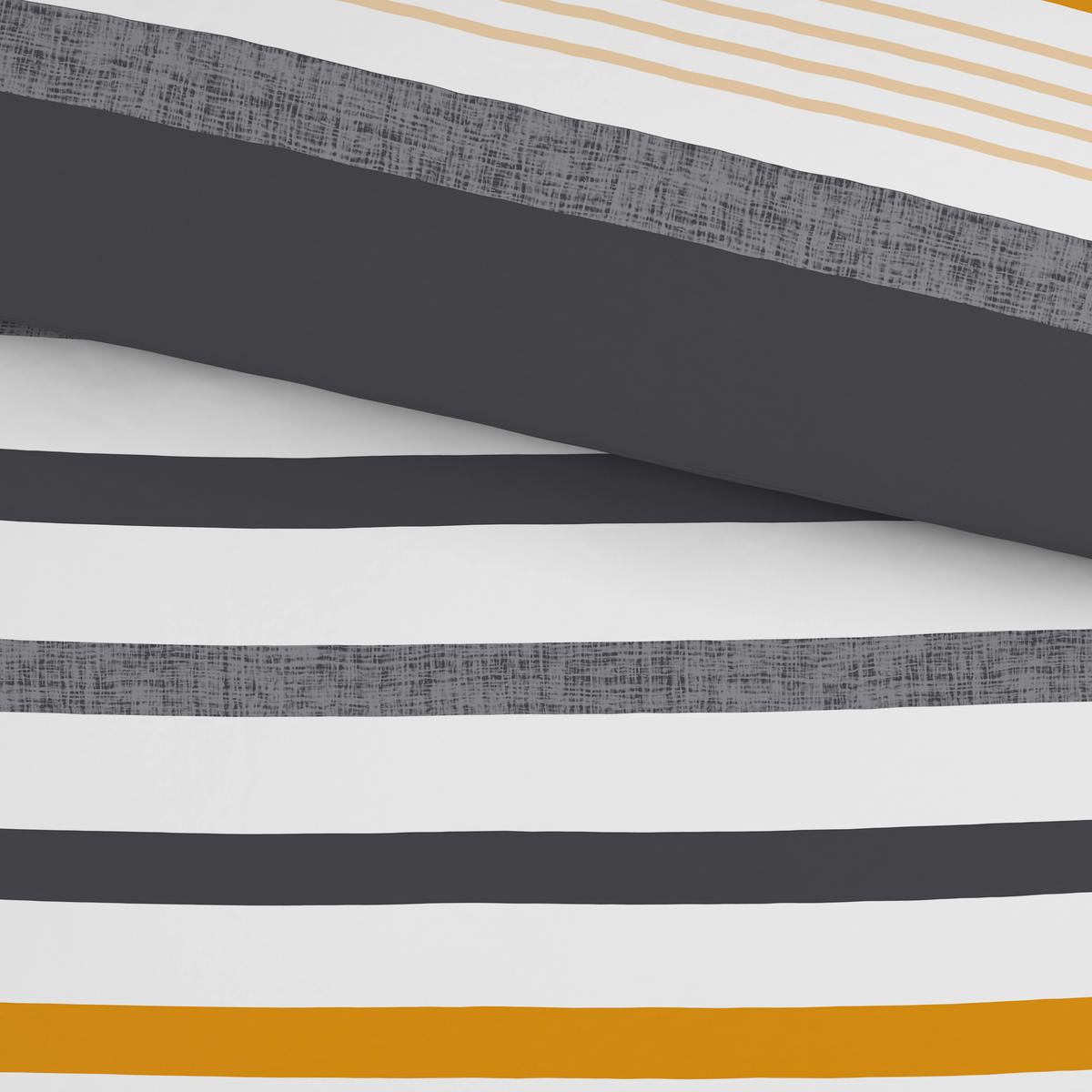 POSTEĽNÁ BIELIZEŇ, renforcé, žltá, 140/200 cm - žltá, Basics, textil (140/200cm) - Novel