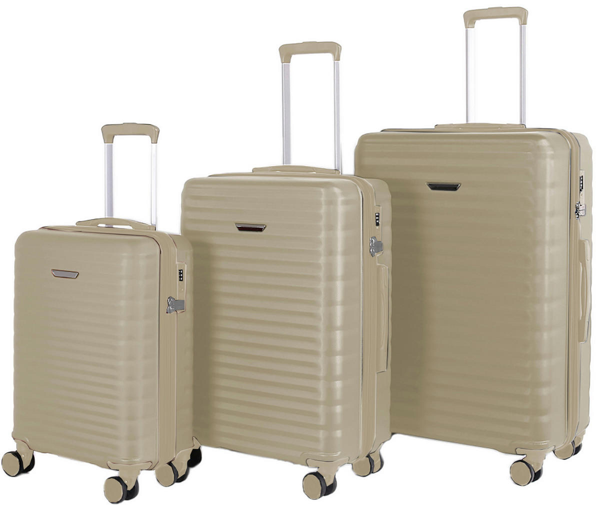 PUTNI KOFER  bež   - bež, Dizajnerski, metal/tekstil - Novel