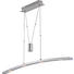 LED-HÄNGELEUCHTE - Alufarben, Design, Kunststoff/Metall (90/8/150cm) - Novel LED-HÄNGELEUCHTE - Alufarben, Design, Kunststoff/Metall (90/8/150cm) - Novel