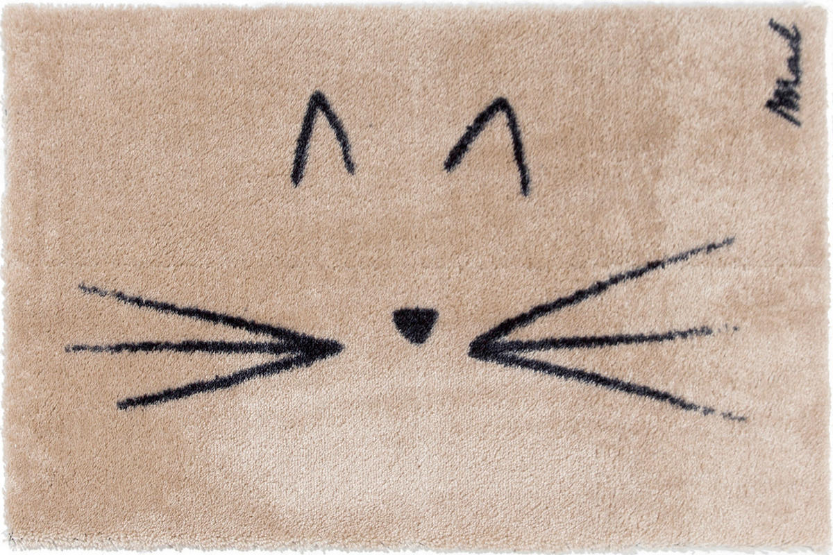 FUßMATTE  50/75 cm  Beige  - Beige, Trend, Kunststoff (50/75cm) - madaboutmats