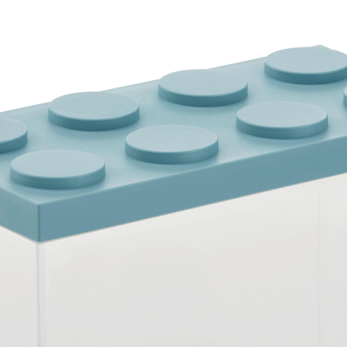 VORRATSDOSE 1,5 L  - Blau/Transparent, Kunststoff (10/20/10,5cm)
