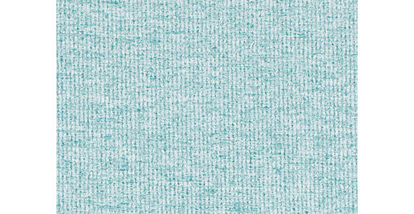ECKSOFA  in Webstoff Türkis  265/180 cm  - Türkis/Schwarz, Design, Textil/Metall (265/180cm) - Carryhome