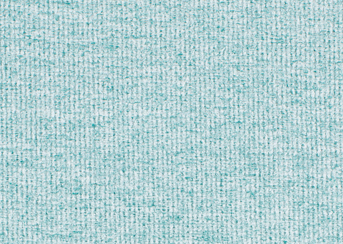 ECKSOFA in Webstoff Türkis  265/180 cm  - Türkis/Schwarz, Design, Textil/Metall (265/180cm) - Carryhome