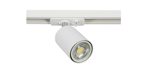 SCHIENENSYSTEM - Chromfarben/Weiß, Trend, Kunststoff/Metall (210/5,5/14cm) - Novel