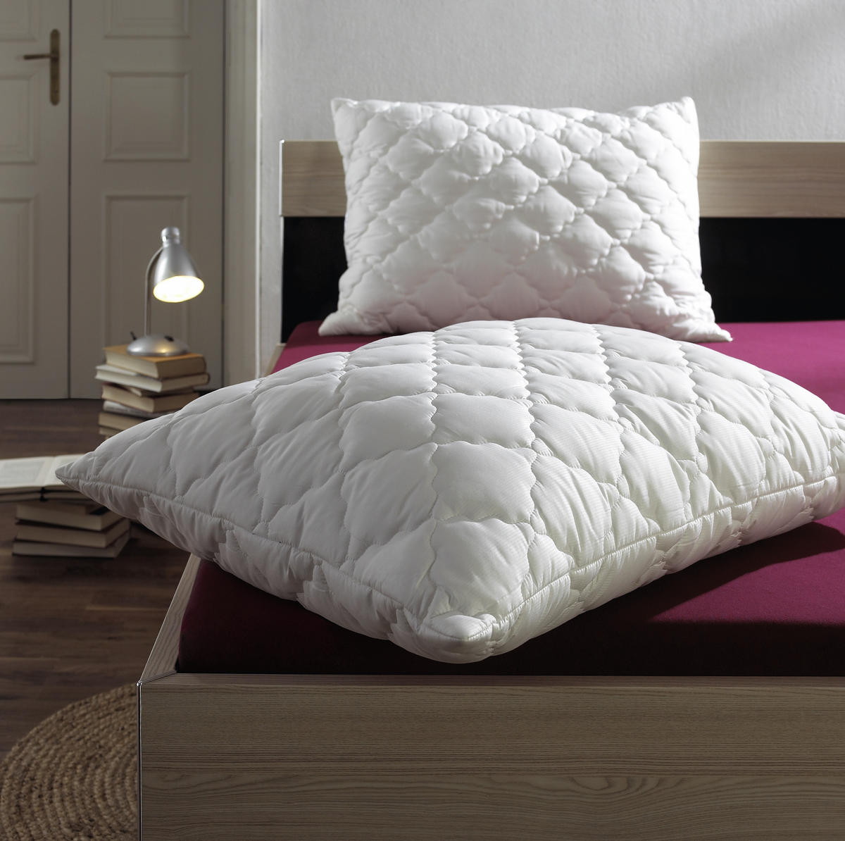 POLSTER 70/90 cm   - Weiß, Basics, Textil (70/90cm) - Sleeptex