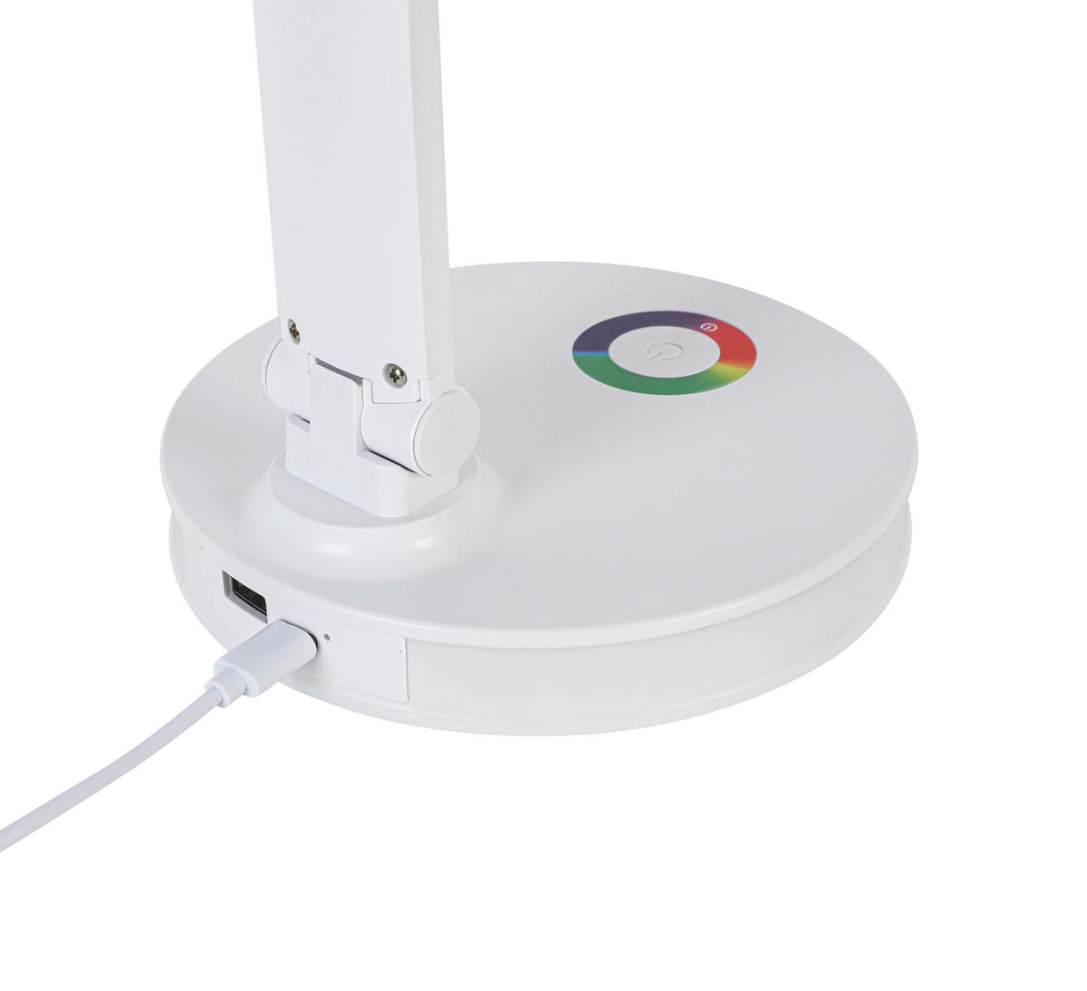 LED-SVETILKA ZA PISALNO MIZO   28,5/35/15 cm            - bela/prosojno, Basics, umetna masa (28,5/35/15cm) - Novel