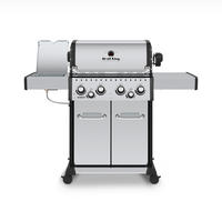 Plinski roštilj  BARON S490 IR  boje oplemenjenog čelika  - boje oplemenjenog čelika, Basics, metal (145/116/61cm) - Broil King