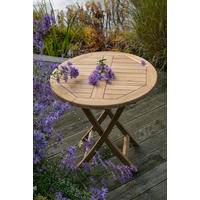 GARTENTISCH 70/70/75 cm  - Teakfarben, Basics, Holz (70/70/75cm) - Gardenson