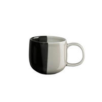 ESPRESSOTASSE Joy 90 ml  - Hellgrau/Schwarz, KONVENTIONELL, Keramik (6,2/5cm) - ASA
