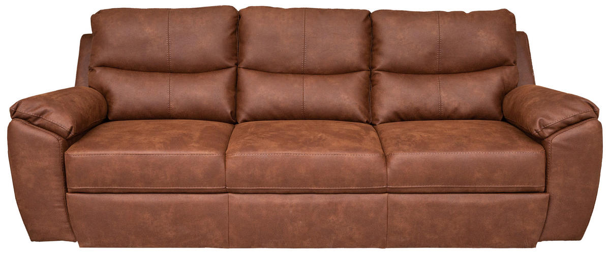 HÁROMÜLÉSES KANAPÉ fa, textil, faalapú anyag barna  - pasztellkék/barna, Design, faalapú anyag/textil (244/98/98cm) - Hom`in