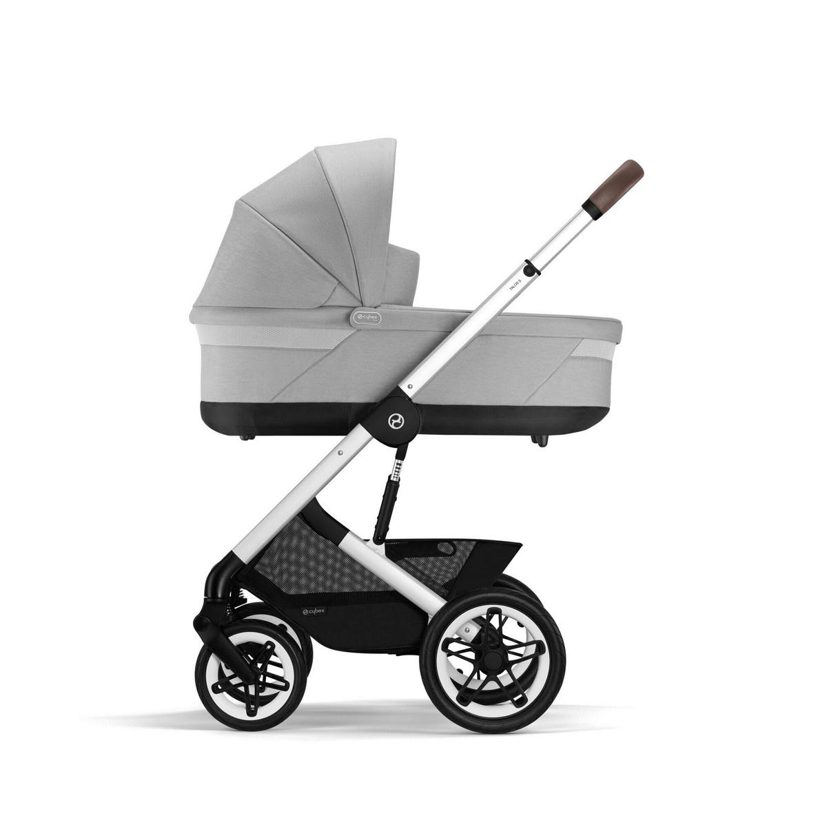 BARNVAGN Talos S Lux  - silver/grå, Basics, metall/textil (91/60,5/110cm) - Cybex