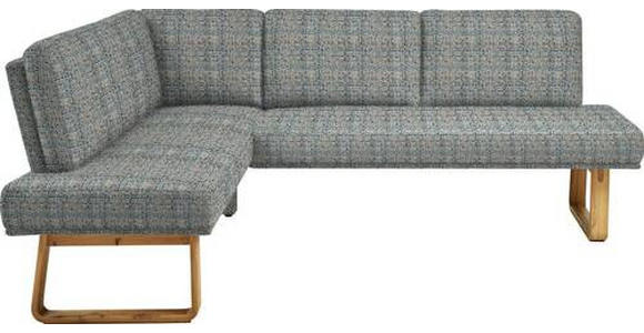 ECKBANK 174/265 cm  in Grau, Eichefarben  - Eichefarben/Grau, Design, Holz/Textil (174/265cm) - Dieter Knoll