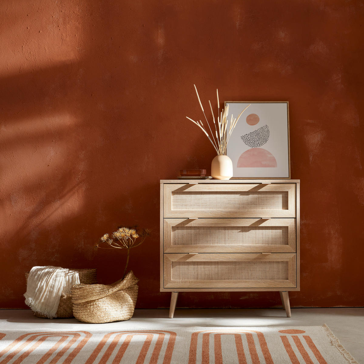 KOMMODE  in 80/80/40 cm  - Sonoma Eiche, Natur, Holz/Holzwerkstoff (80/80/40cm) - MID.YOU