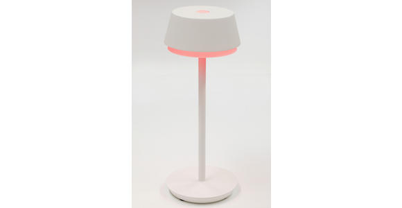 LED-TISCHLEUCHTE 12/30 cm - Weiß, Basics, Kunststoff/Metall (12/30cm) - Dieter Knoll