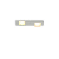 LED-DECKENLEUCHTE 36/12/3 cm   - Grau, Design, Metall (36/12/3cm) - BOPP