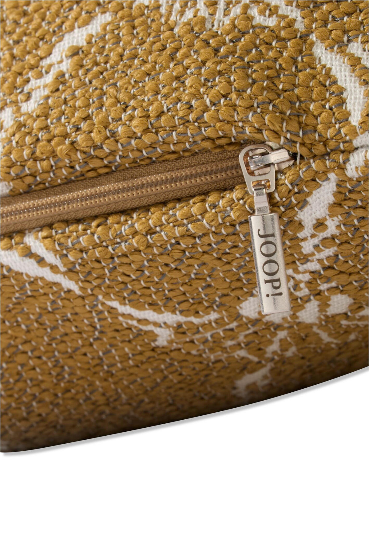 OUTDOOR-KISSEN  - Currygelb, Design, Textil (40/40cm) - Joop!