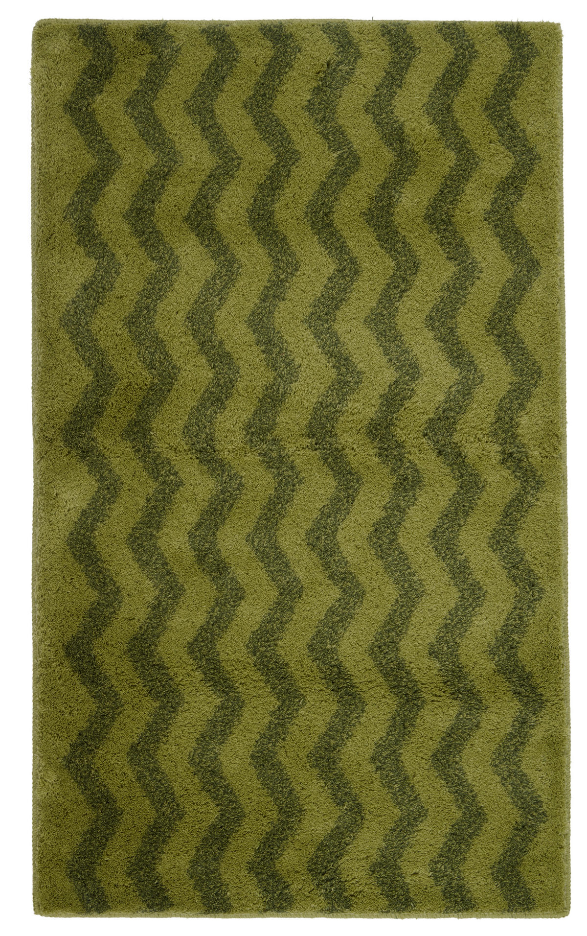 BADTEPPICH Hellgrün  - Hellgrün, Design, Kunststoff/Textil (70/120/2cm) - Kleine Wolke