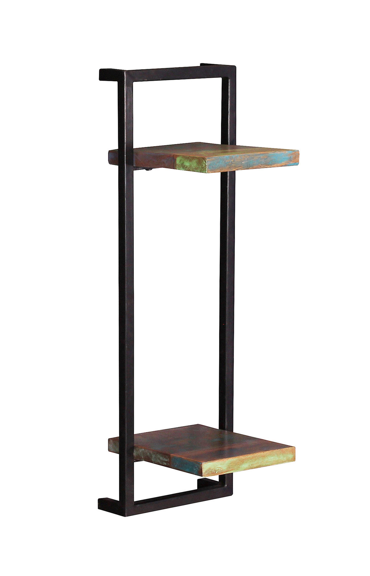 WANDREGALSET 105/75/25 cm  - Multicolor/Schwarz, Design, Holz/Metall (105/75/25cm) - MID.YOU