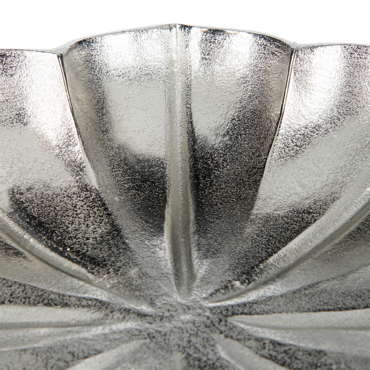 DEKOSCHALE - Nickelfarben, Design, Metall (33/5,5cm) - Ambia Home