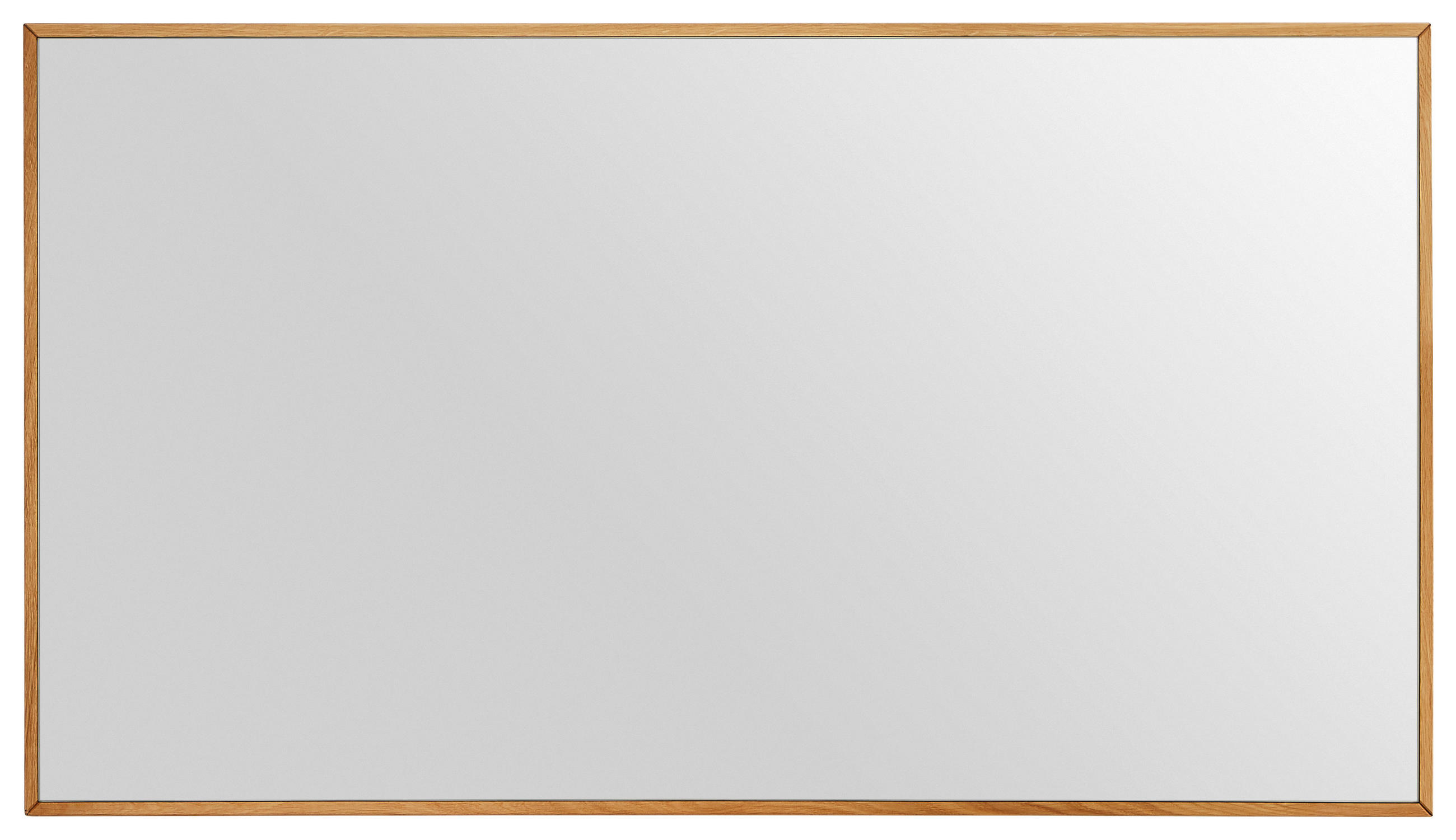 WANDSPIEGEL 125/70/2 cm  - Eichefarben, Natur, Glas/Holz (125/70/2cm) - Waldwelt