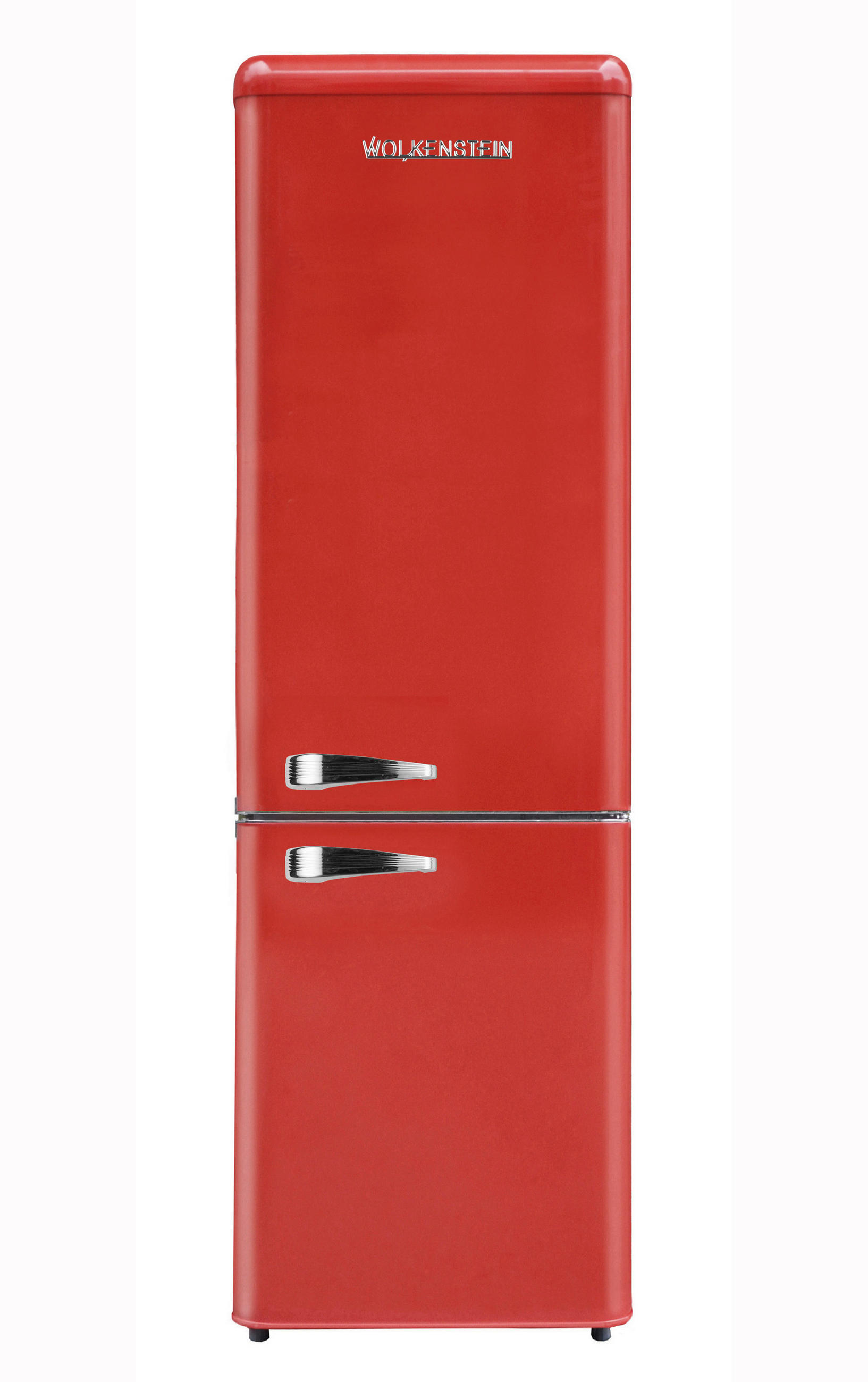 KÜHL-GEFRIER-KOMBINATION KG250.4RT  - Rot, Basics, Kunststoff/Metall (54,60/177,50/62,60cm)