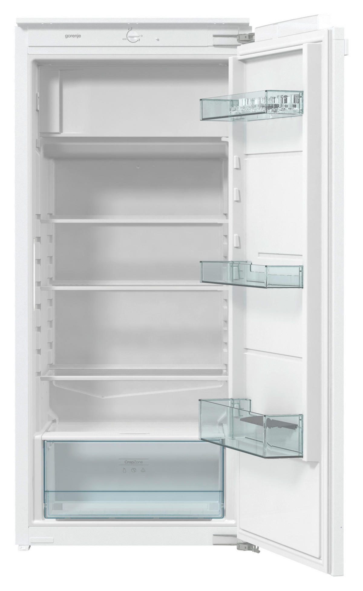 KÜHL-GEFRIER-KOMBINATION RBI212EE1  - Weiß, Basics, Metall (54/122,5/54,5cm) - Gorenje