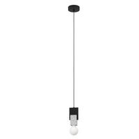 HÄNGELEUCHTE 10,5/110 cm    - Schwarz, Basics, Holz/Metall (10,5/110cm) - Eglo