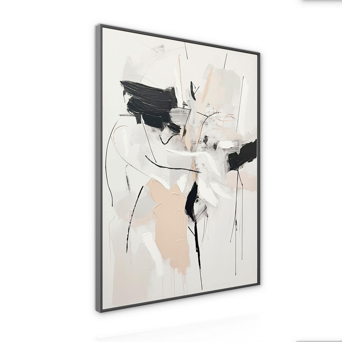 LEINWANDBILD Abstraktes 70/100 cm  - Multicolor, Basics, Holz/Textil (70/100cm)