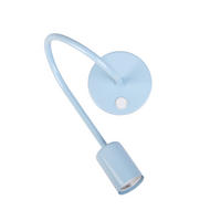 KINDERWANDLEUCHTE Oxford 20/20/24 cm  - Pastellblau, Design, Metall (20/20/24cm)