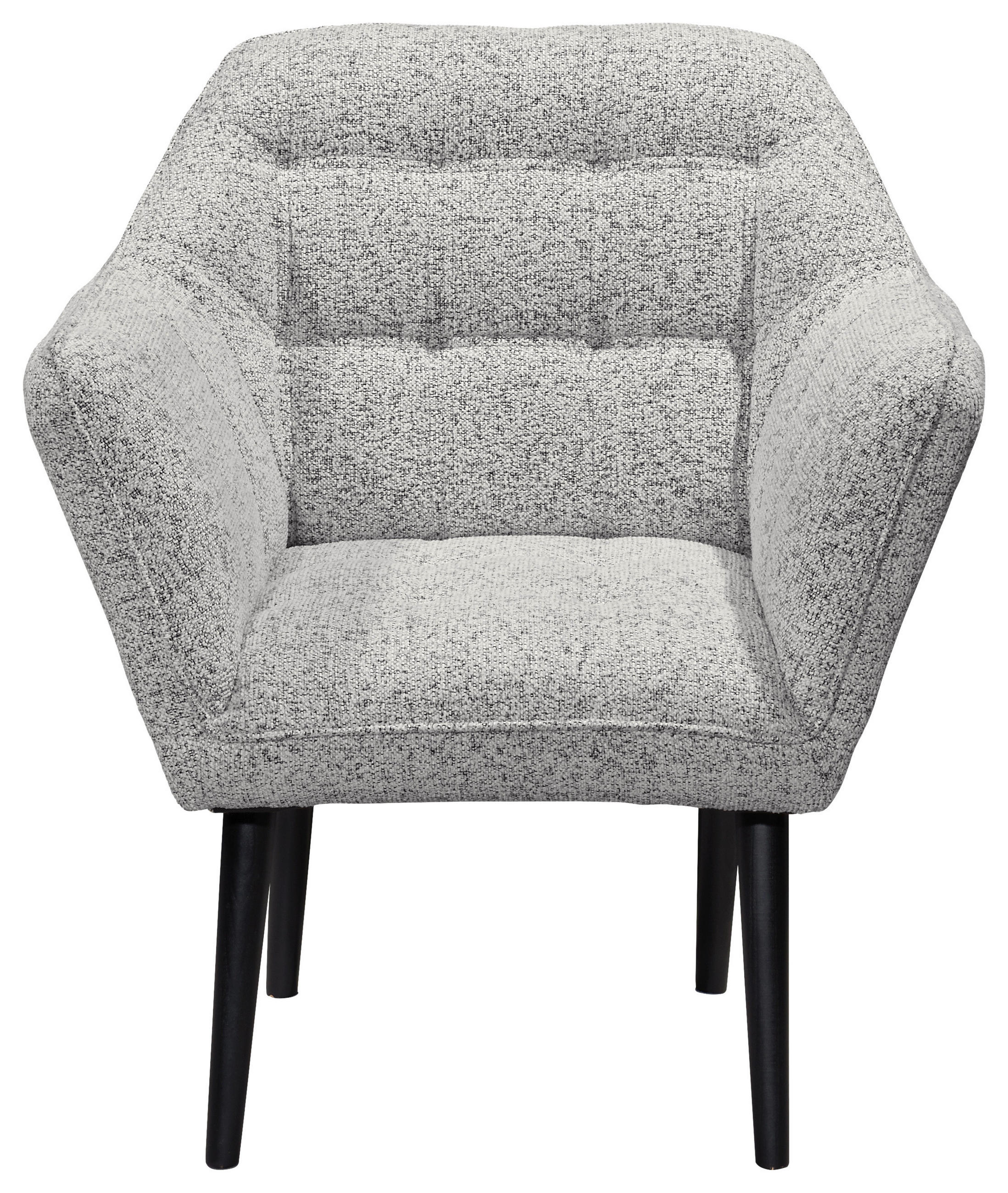 Thumbnail - Mid.you Sessel, Hellgrau, Textil, Buche, massiv, 84x87x70 cm, Made in EU, Wohnzimmer, Sessel, Sonstige Sessel