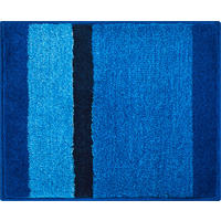 PREDLOŽKA PRED BIDET, 50/60 cm - modrá, Basics, textil/plast (50/60cm) - Grund