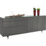 SIDEBOARD 211,2/70,4/45 cm - Schwarz/Grau, Design, Holzwerkstoff/Kunststoff (211,2/70,4/45cm) - Hülsta SIDEBOARD 211,2/70,4/45 cm - Schwarz/Grau, Design, Holzwerkstoff/Kunststoff (211,2/70,4/45cm) - Hülsta