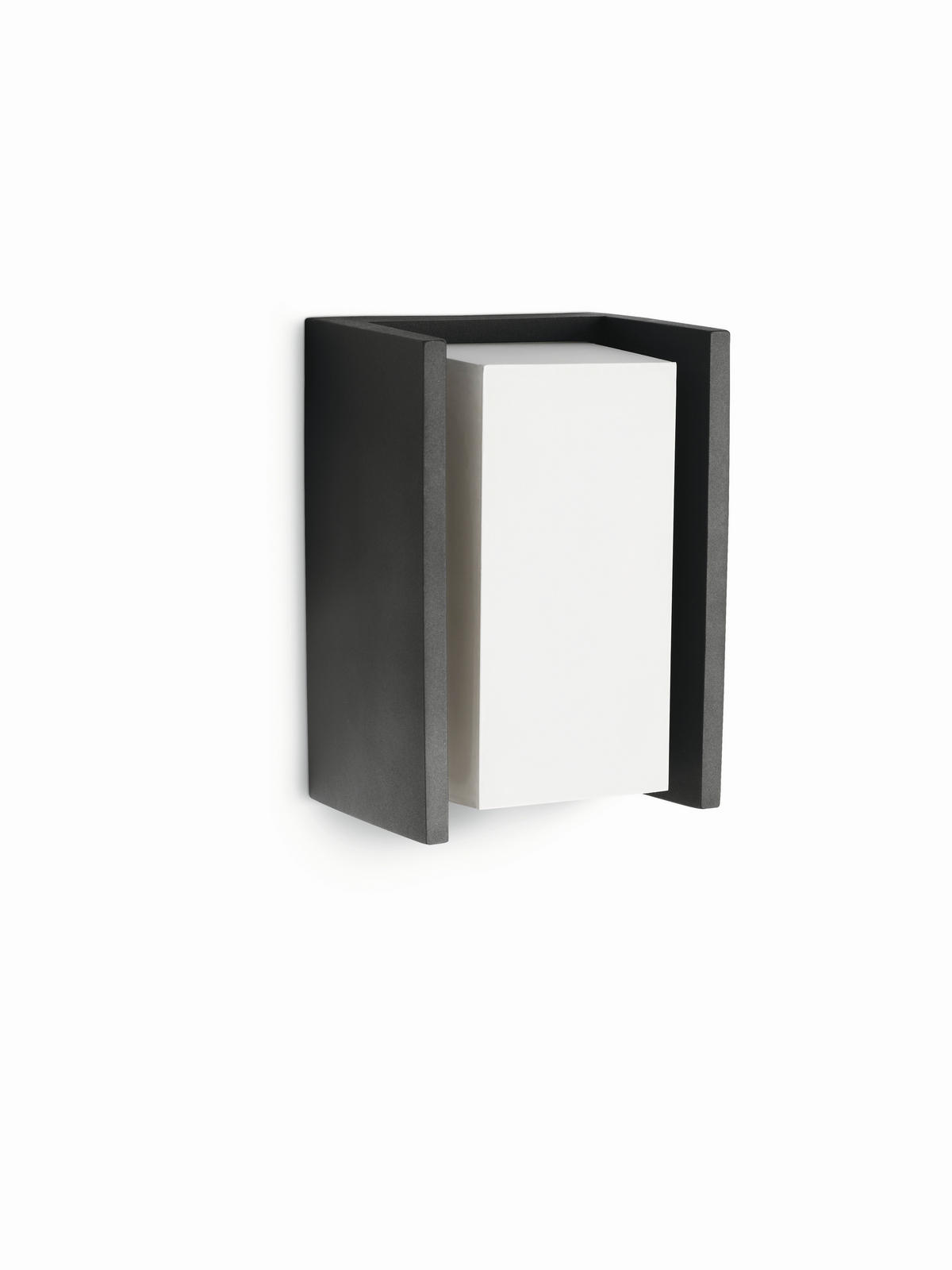 AUßENWANDLEUCHTE Bridge 11,8/21,2/10,1 cm   - Anthrazit, Basics, Kunststoff/Metall (11,8/21,2/10,1cm) - Philips