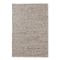 HANDWEBTEPPICH Wohnzimmer 250/340 cm Grau rechteckig  - Grau, KONVENTIONELL, Textil (250/340cm) - Linea Natura