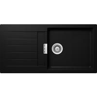SPÜLE SIGD100LAPUR  - Schwarz, Basics, Stein (100/50cm) - Schock