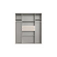 KLEIDERSCHRANK  in Eichefarben, Kaschmir  - Kaschmir/Eichefarben, MODERN, Holzwerkstoff (180/208/65cm) - Carryhome