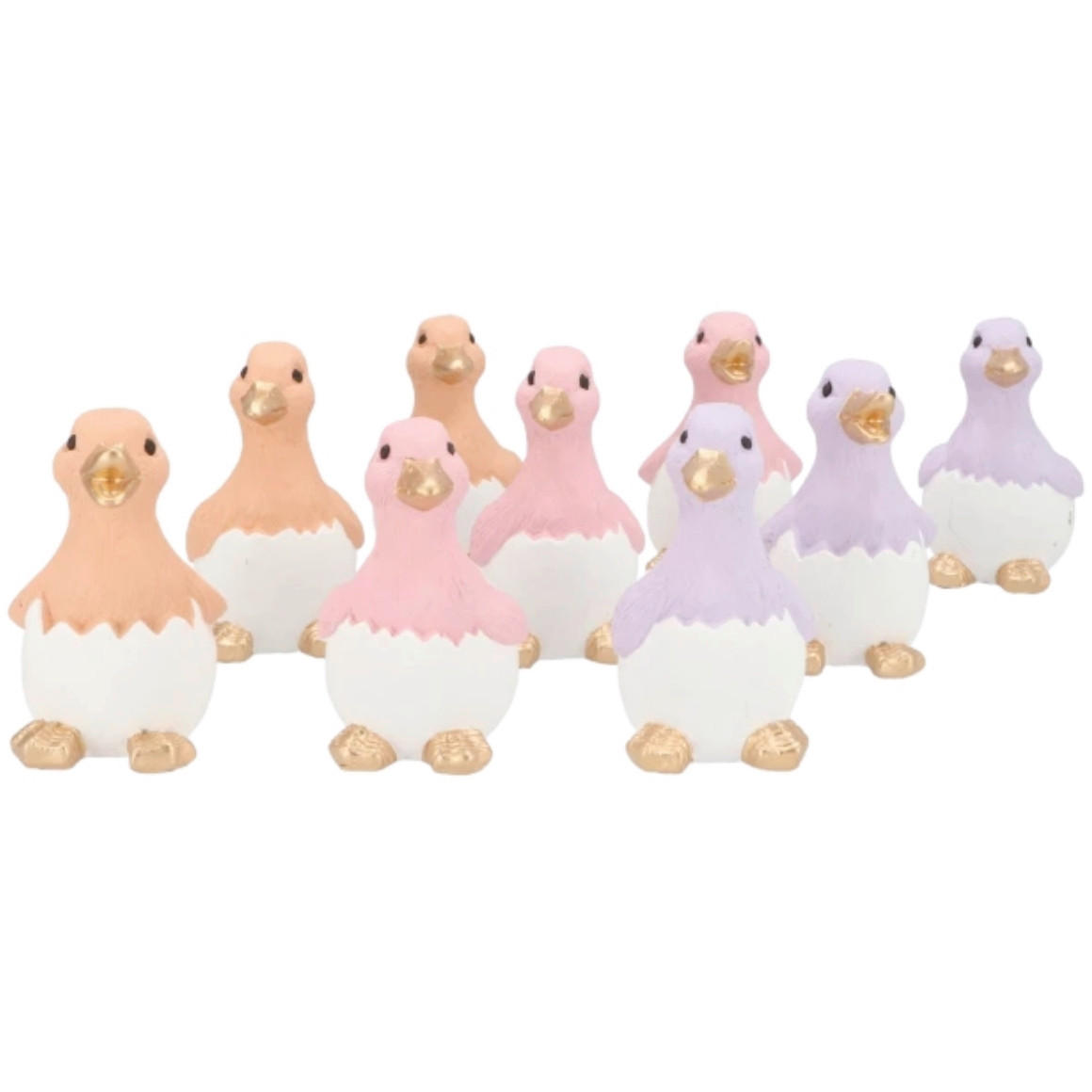 UKRASNA PATKA - koral/pink, Osnovno, kamen (9/8/15cm)